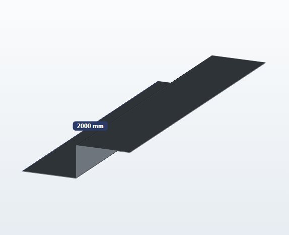 Z profile in 3D in the Lamell calculator